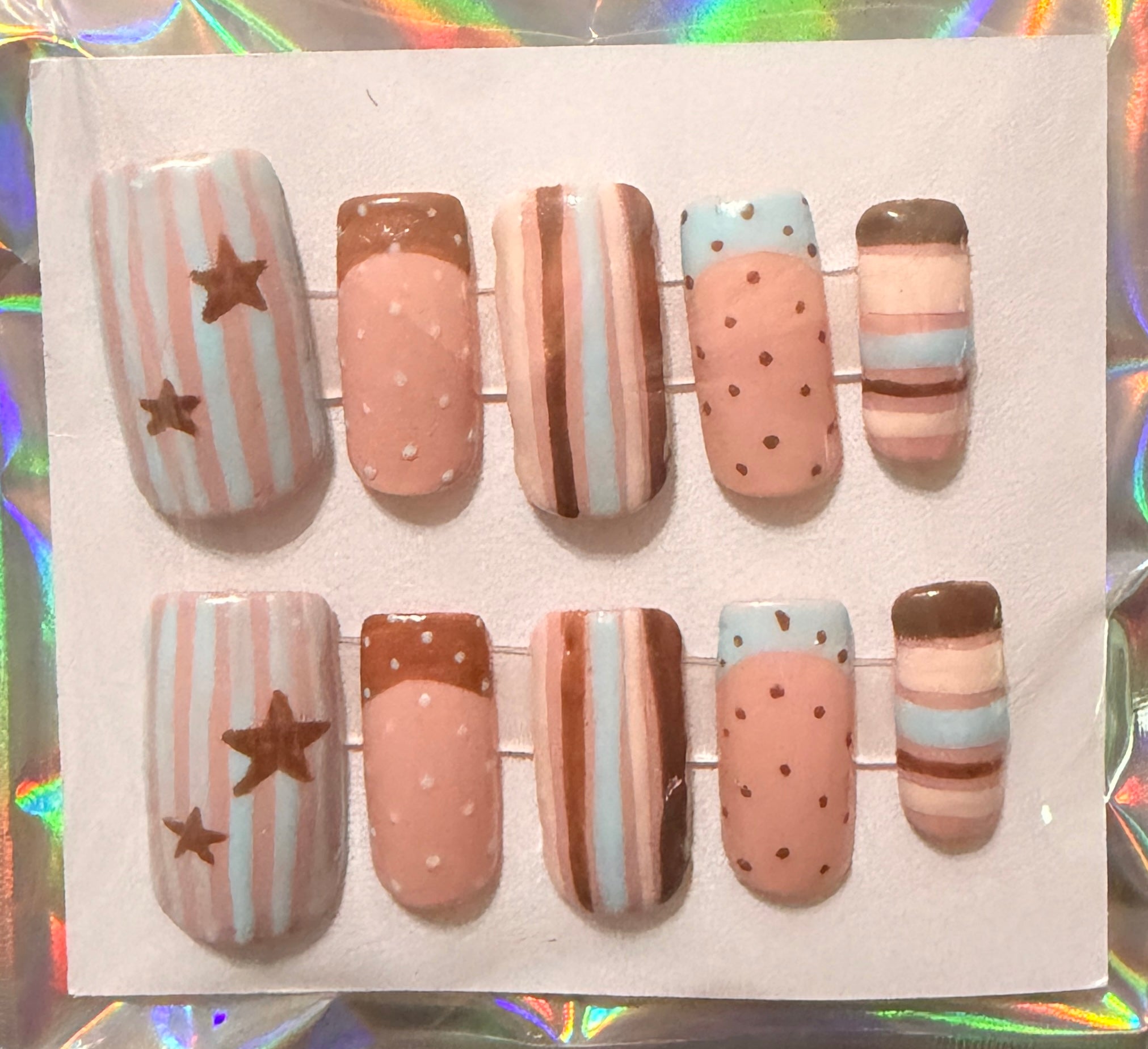 Boho Earth Nail Set